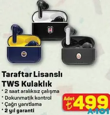 TARAFTAR LİSANSLI TWS KULAKLIK TARAFTAR LİSANSLI TWS KULAKLIK